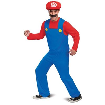 Disguise Kostyme for voksne - Mario (108459D)