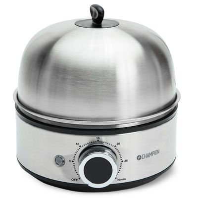 Champion Äggkokare Timer 7 Ägg EB600 Rostfri