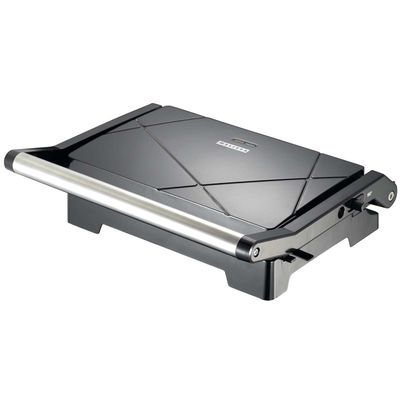 MELISSA Panini-grill og kontaktgrill med non-stick-belegg og overopphetingsbeskyttelse 1000W Svart