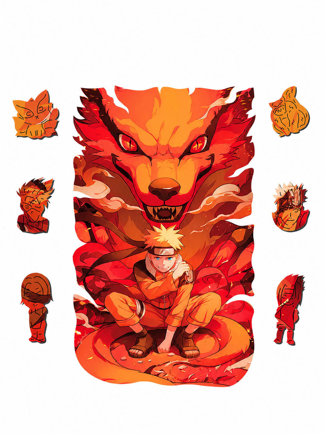 Rompecabezas de madera MDF Rompecabezas Charizard Dragón de Fuego Pokémon de Madera MDF - 150 piezas corte láser