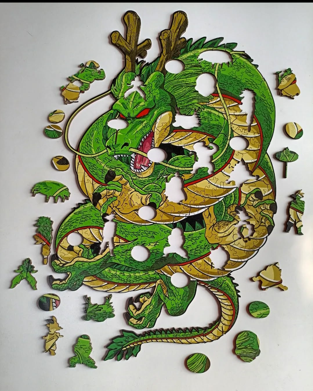 Rompecabezas de madera MDF Shenlong - 150 piezas corte láser