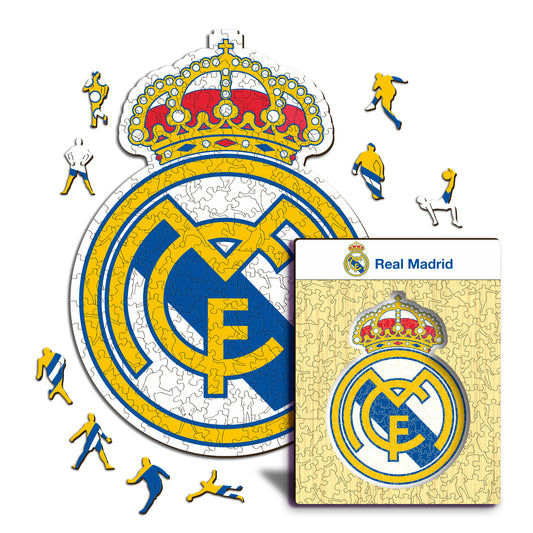 Rompecabezas de madera MDF Rompecabezas Real Madrid CF - 150 piezas corte láser