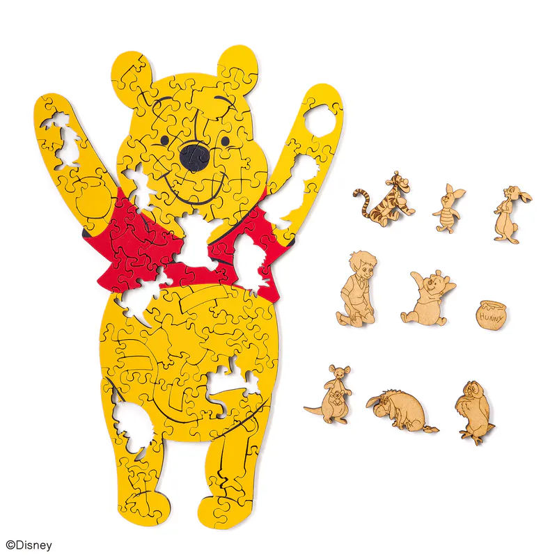 Rompecabezas de madera MDF Rompecabezas de Madera Winnie the Pooh - 150 piezas corte láser