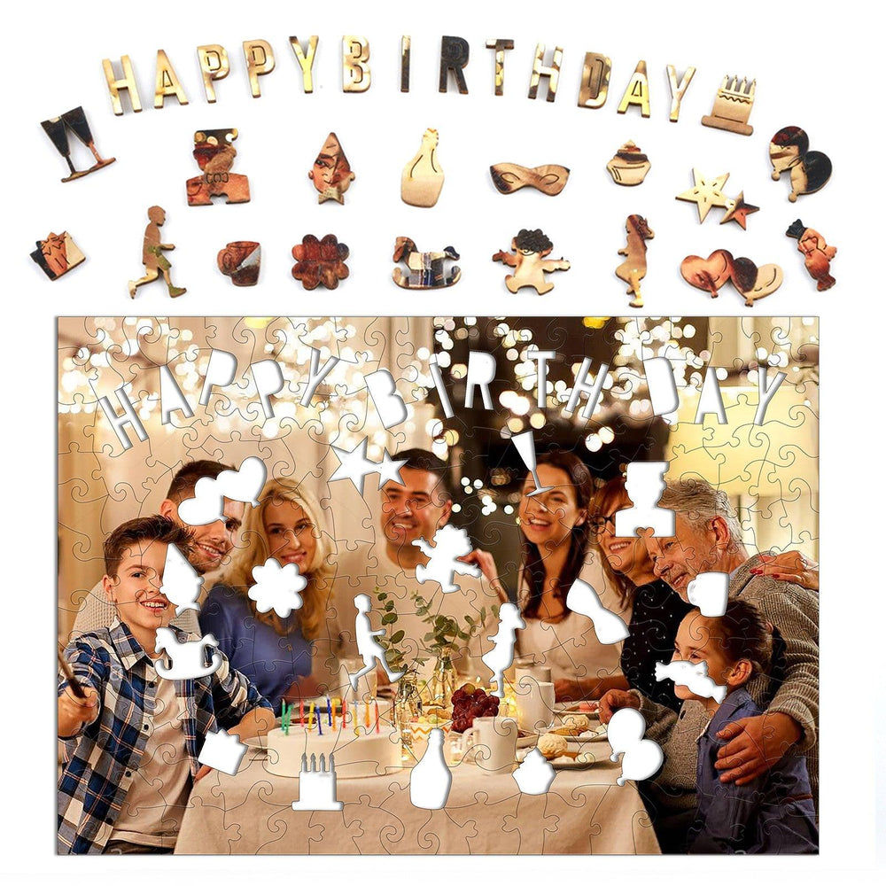 Rompecabezas de madera MDF Rompecabezas Personalizado con Tu Foto - 300 piezas corte láser