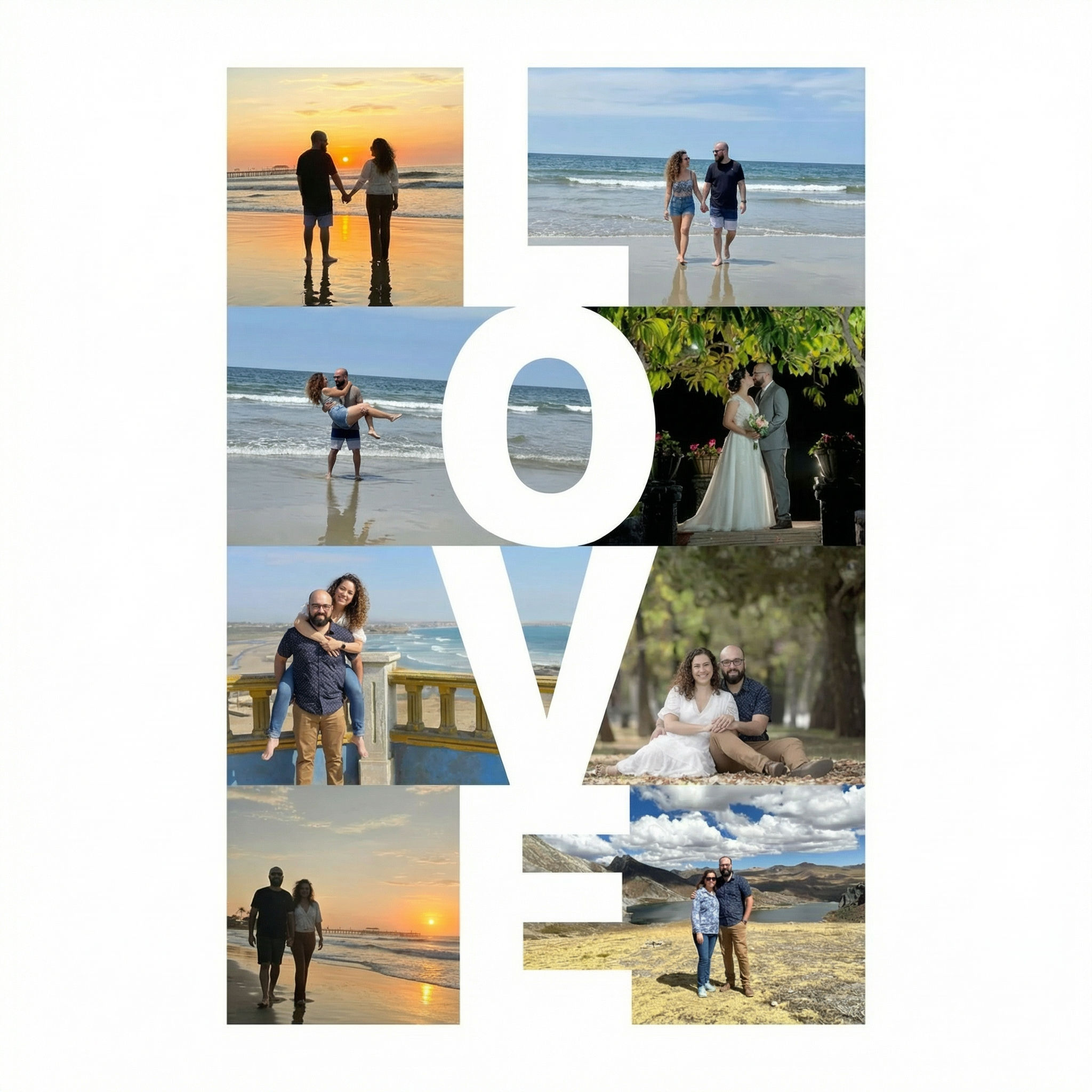 Rompecabezas de madera MDF Rompecabezas Personalizado "LOVE" – El Regalo de San Valentín más Original en Perú - 200 piezas corte láser