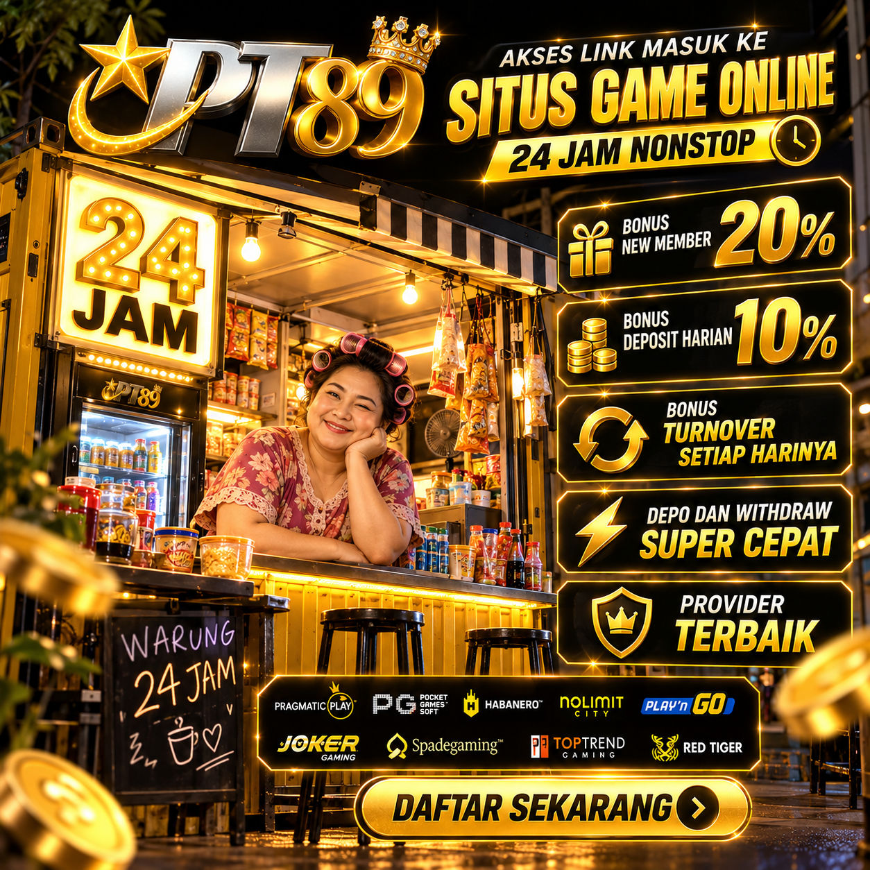 PT89 | AKSES LINK MASUK KE SITUS GAME ONLINE 24 JAM NONSTOP