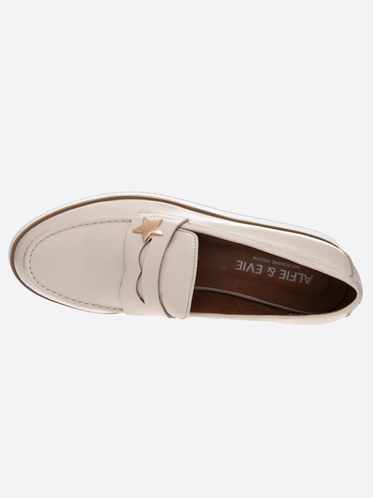 Queens Loafer - Cream - Alfie & Evie - Florence Store Queens Loafer - Cream - Alfie & Evie - Florence Store