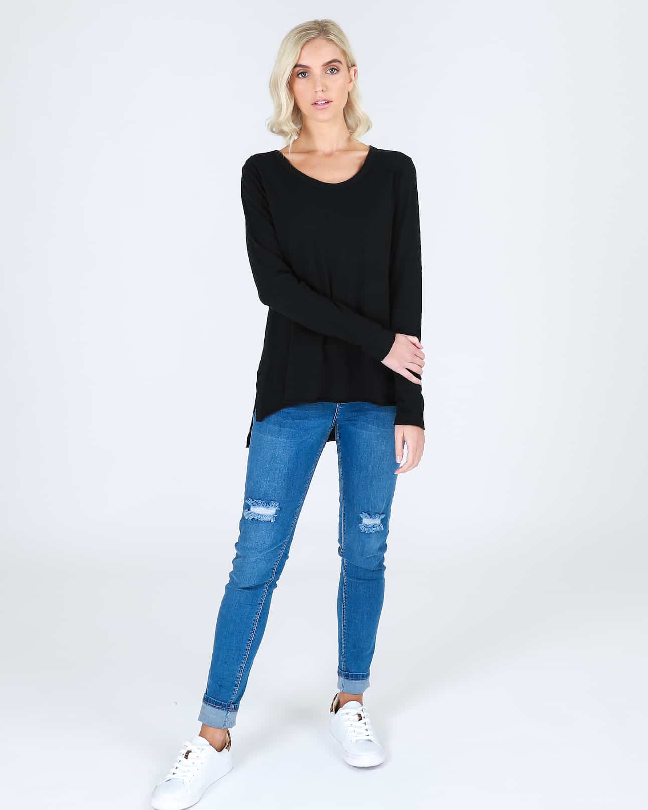 Strumpet Top - Black - 3rd Story Clothing - Florence Store