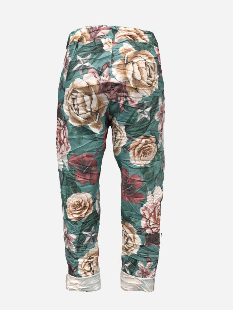 Tropical Pants - Green - La Strada - Florence Store