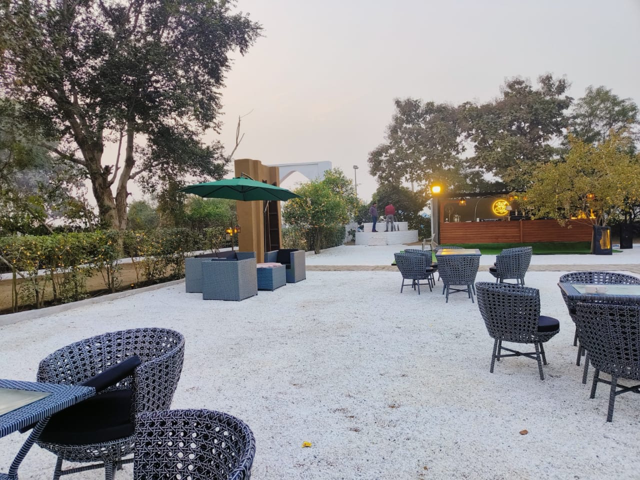 Bar Area at Aravali Mountainier Farm