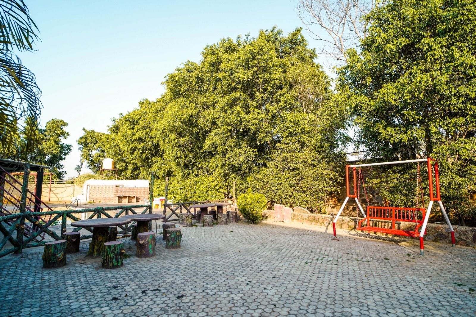 Bar Area at Awesome Farms and Resort