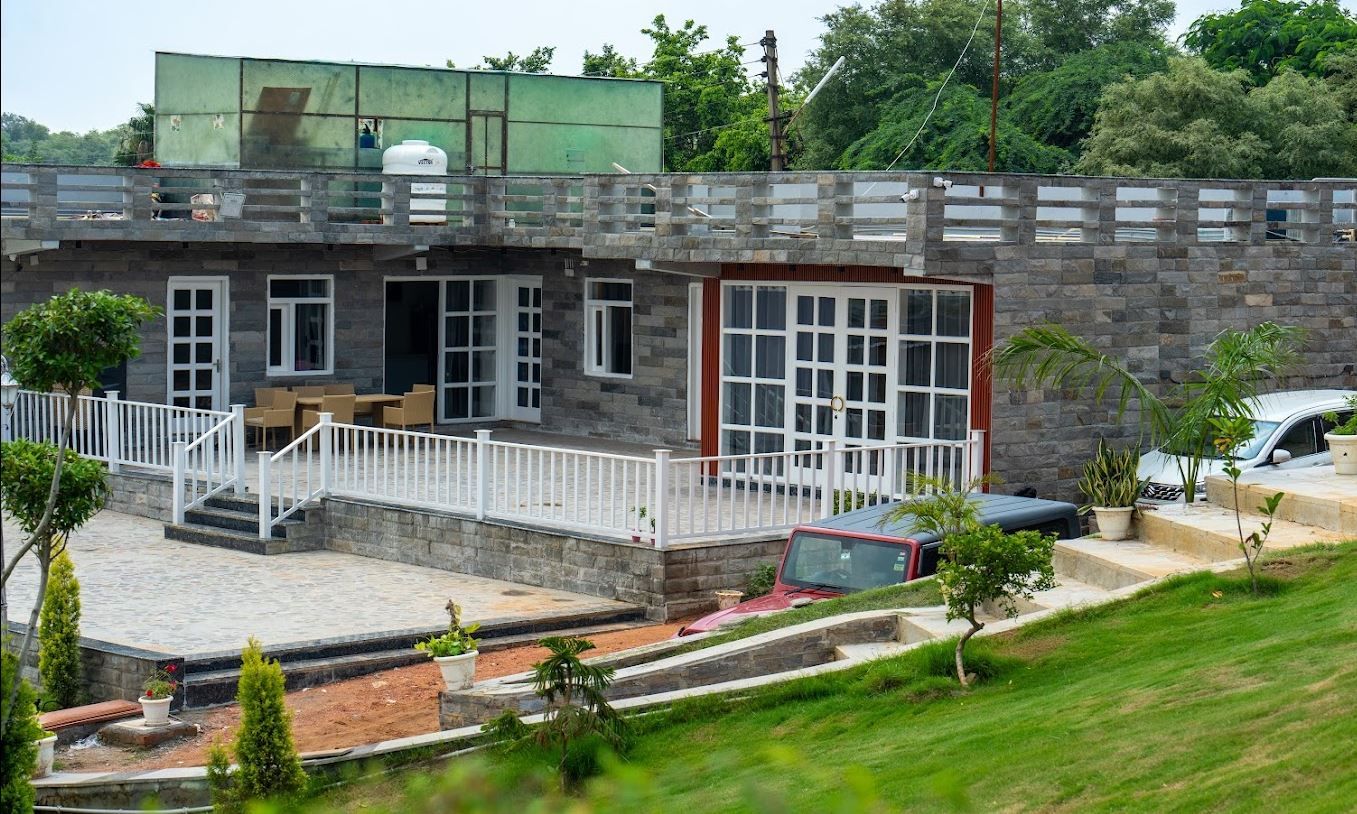 Bar Area at Eva Farm