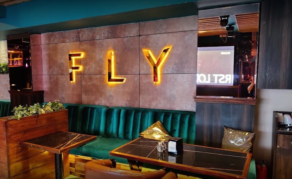 Bar Area at Fly Bar