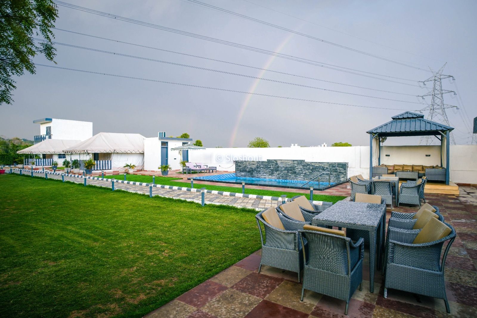 Bar Area at Hridhya Farm