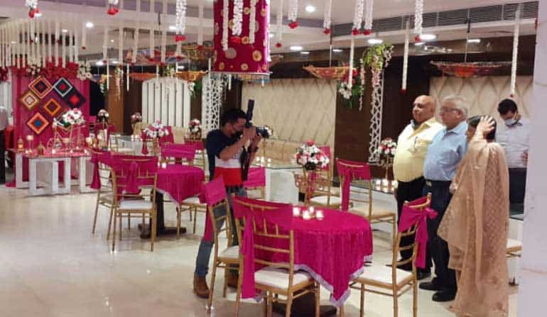 Bar Area at Lajwaab Banquet