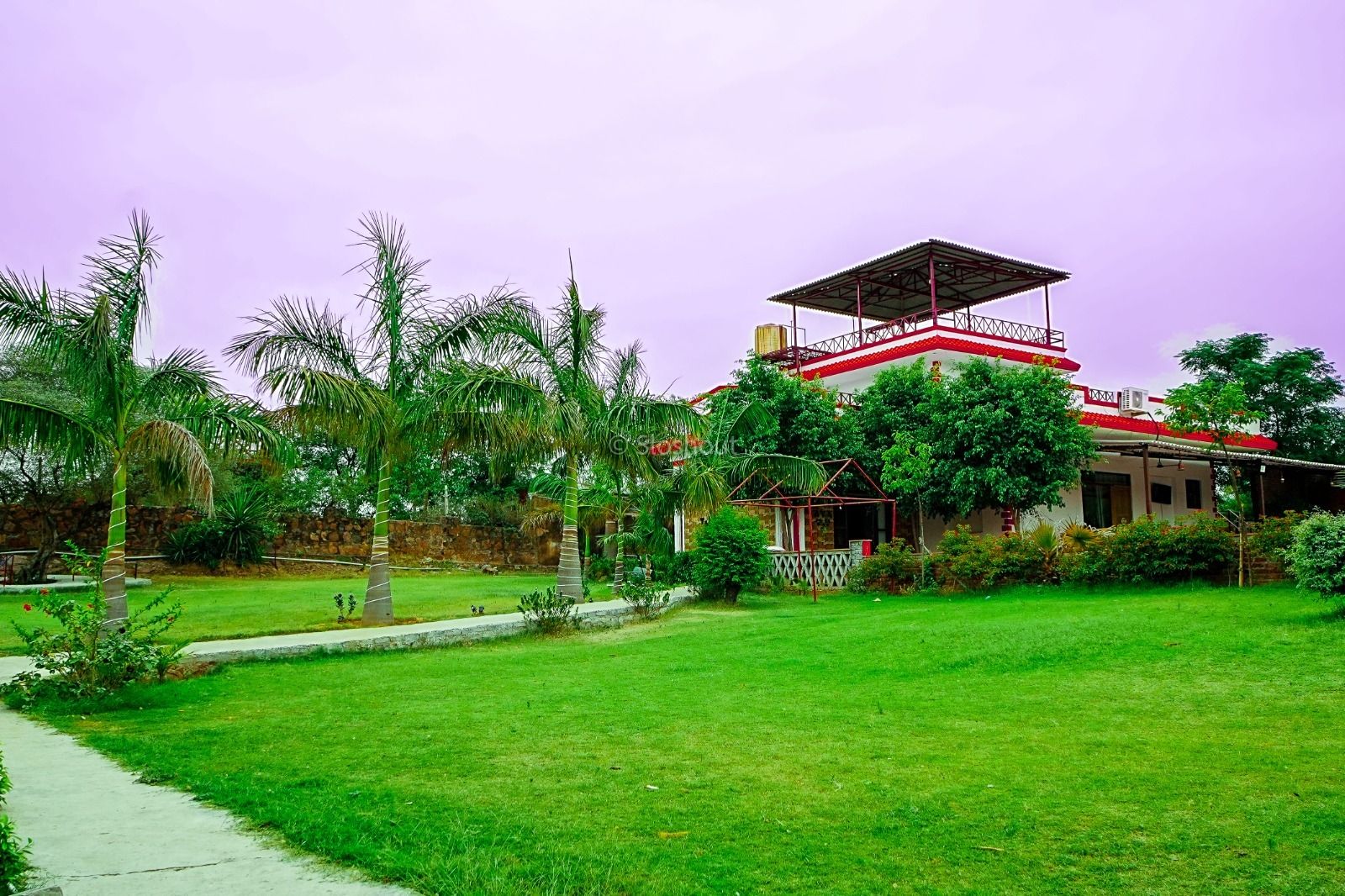 Bar Area at Moksh farm