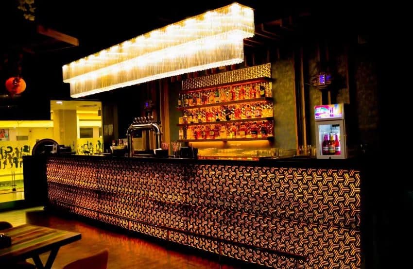 Bar Area at The Beer House Cafe