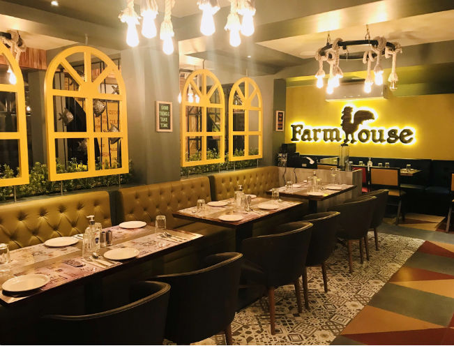 Birthday party at farmhouse global cuisine restaurant Vasai