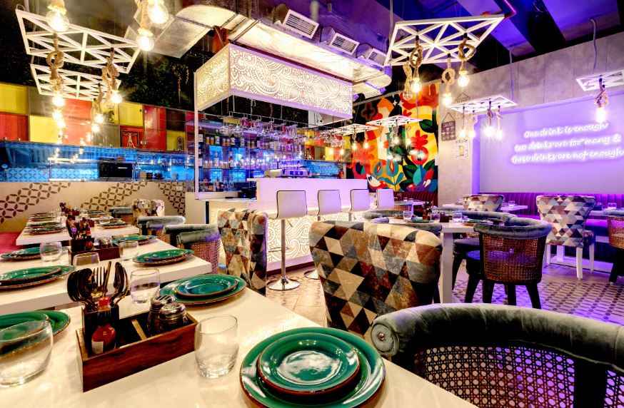 Bollywood Theme Party at KAPS Restro Bar & Cafe