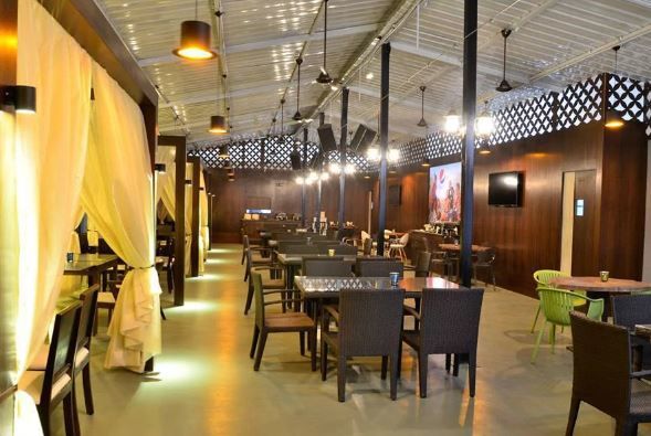 Bollywood Theme Party at village roof top lounge and dining