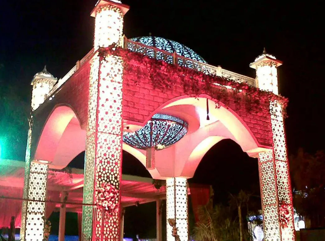 Interior Decor of Royal Ambience Party Lawn