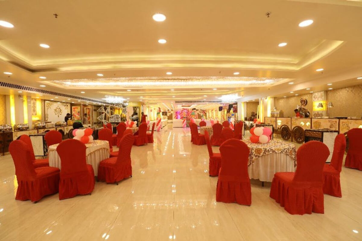 Interior Decor of Silver Petals