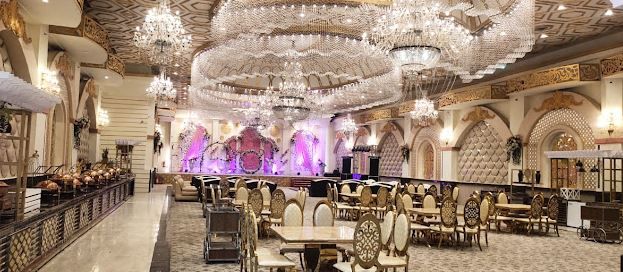 Interior of Chevron Luxury Banquet Gwal Pahadi