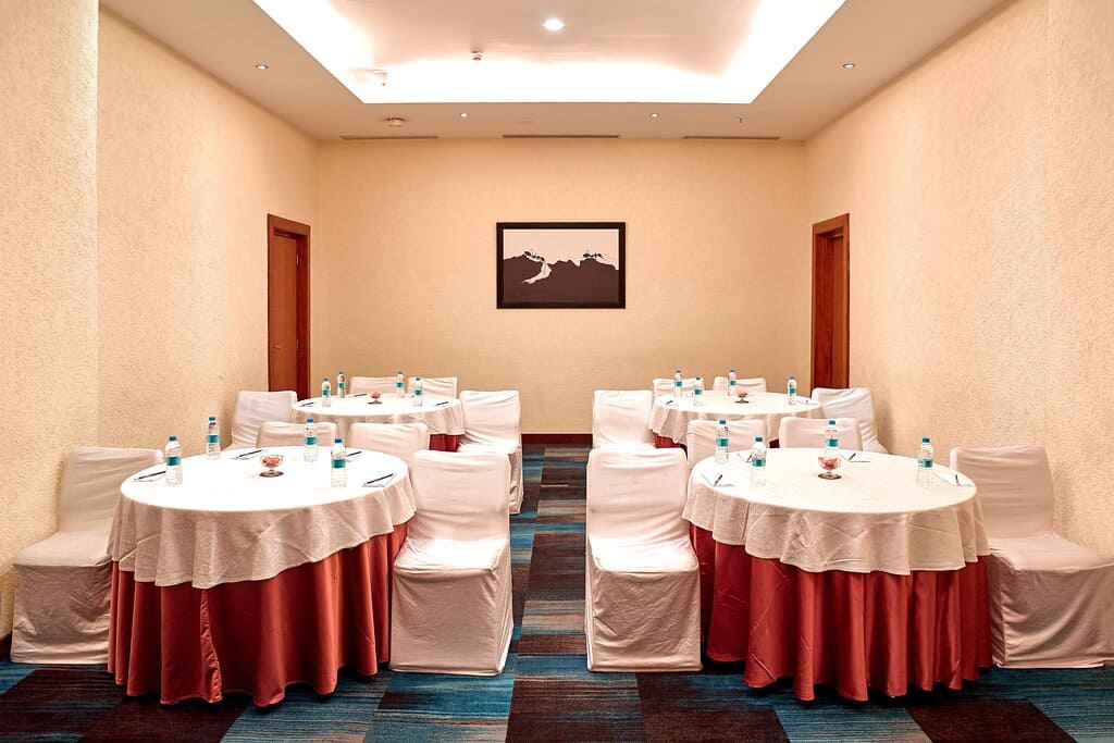 Interior of Conference Hall at Aloft Whitefield