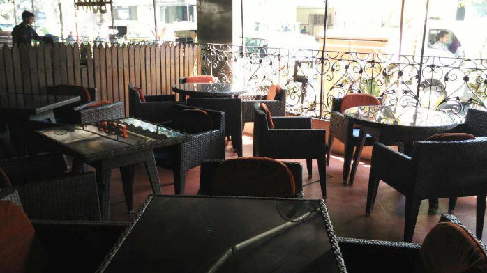 Interior of hometown cafe Veera Desai Area