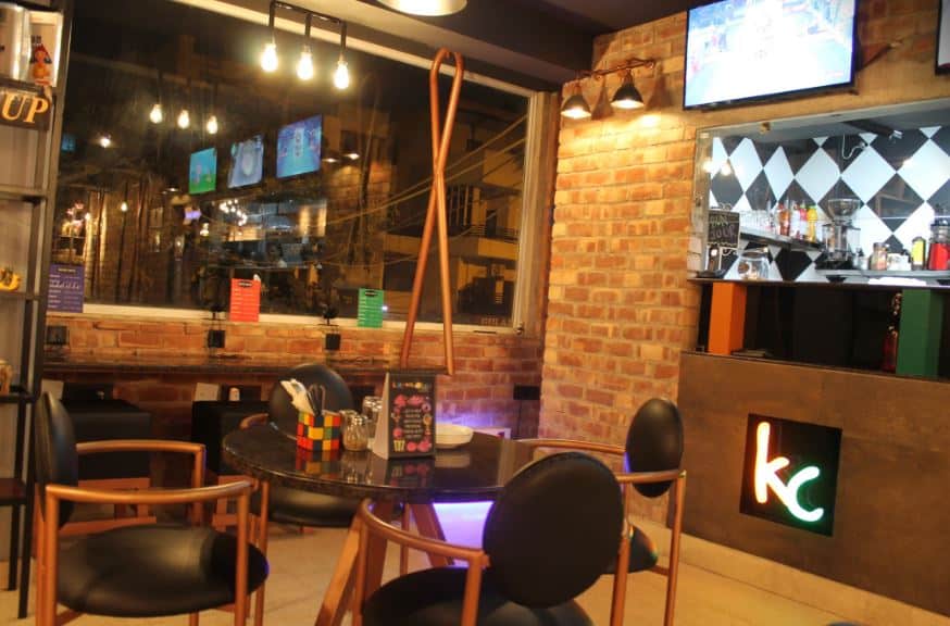 Interior of Kartoon Cafe Janakpuri