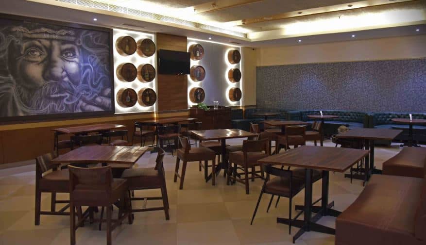 Interior of NH54 Bar And Grill Sector-49