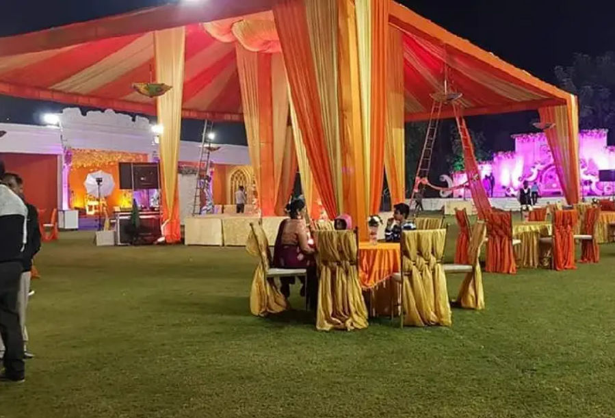 Interior of Ocean Pearl Party Lawn Indirapuram