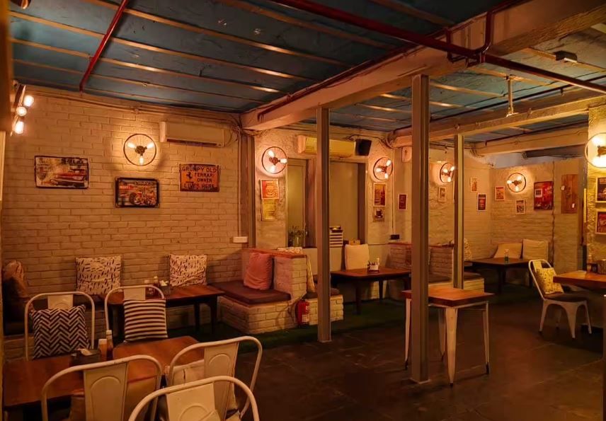 Interior of Routine Affaire Bar And Kitchen MG Road