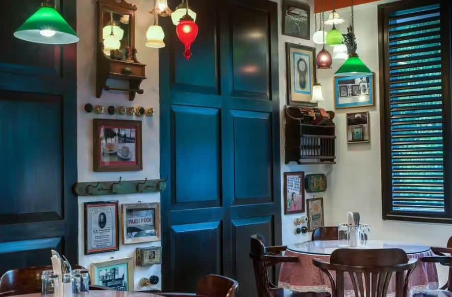 Interior of SodaBottleOpenerWala Khan Market