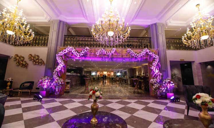 Interior of Starland Banquets Mayapuri