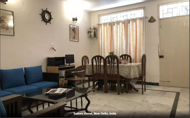 Interior of villa sailors Vasant Kunj