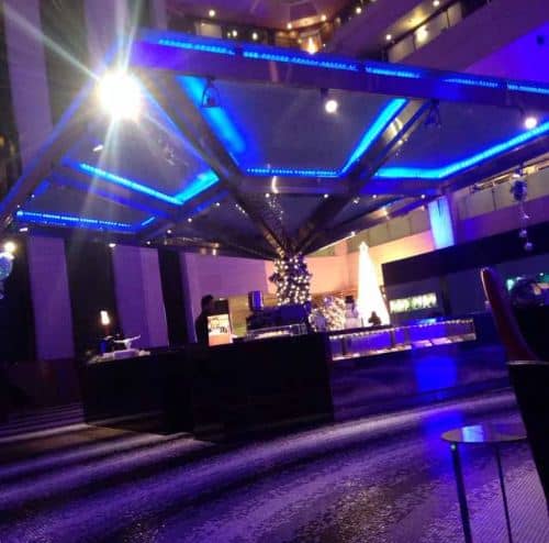 nero - le meridien a perfect corporate party place