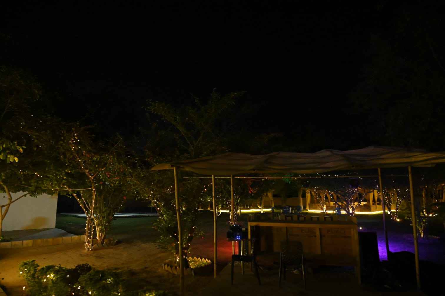 Outdoor Sitting Arrangement at Barbados Banquet