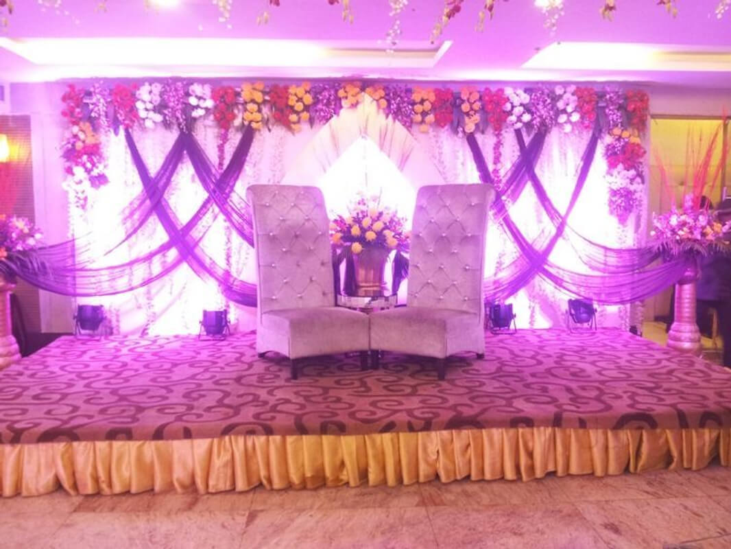 Outdoor Sitting Arrangement at Cherish Banquets