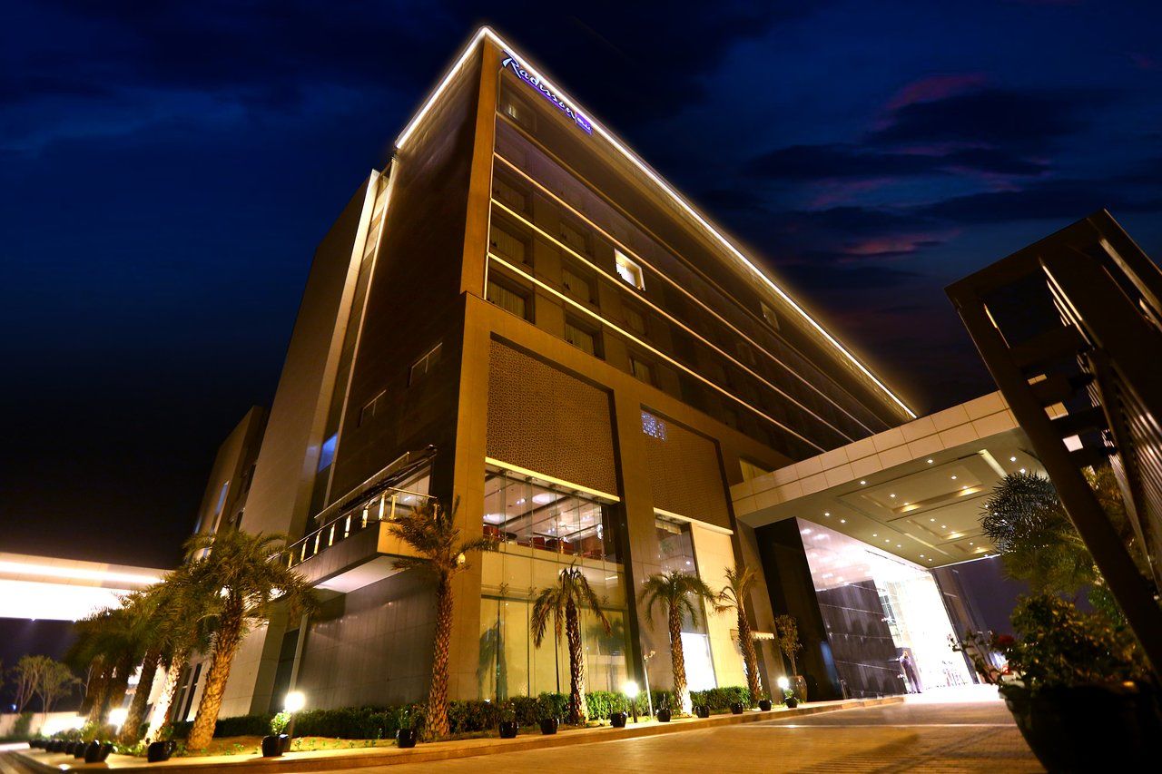 Outdoor Sitting Arrangement at Conference Hall - Radisson Blu