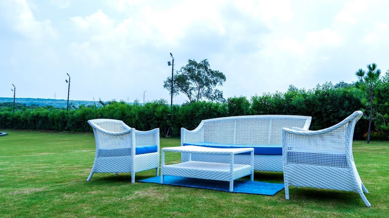 Outdoor Sitting Arrangement at Eva Farm