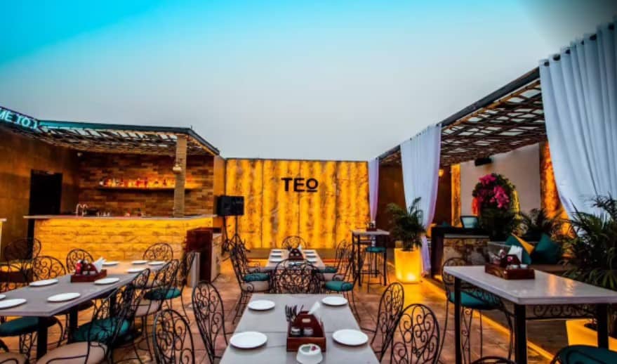 Outdoor Sitting Arrangement at TEO - Lounge & Bar