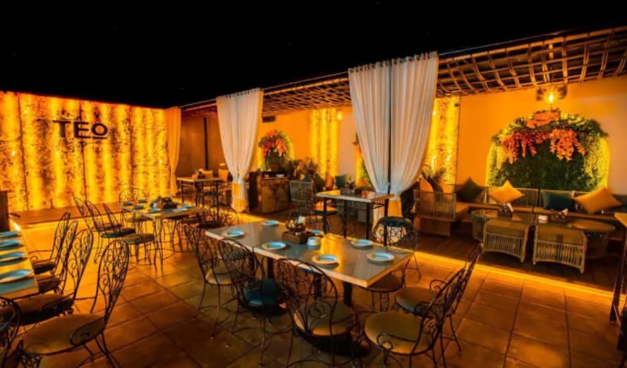 Outdoor Sitting Arrangement at TEO - Lounge & Bar