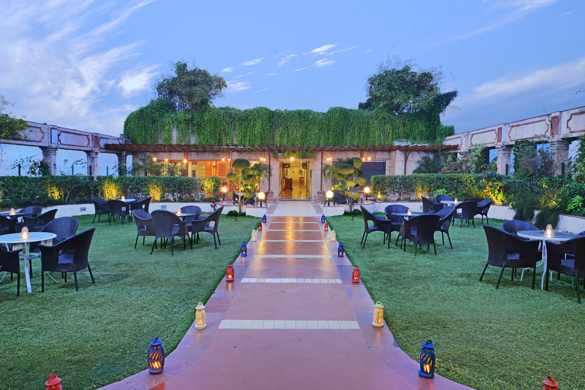 Outdoor Sitting Arrangement at The Bristol Hotel