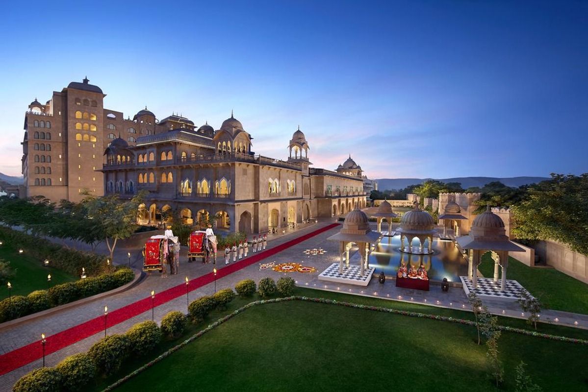 Rooftop Ambience Fairmont Jaipur