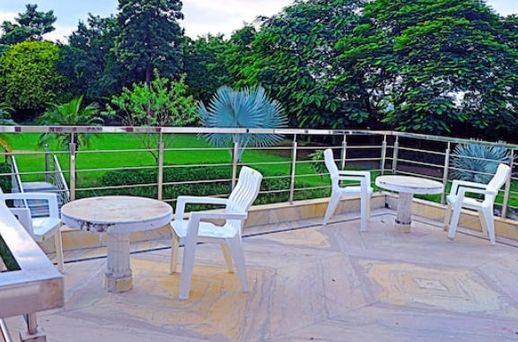 Seating Area of Anandum Farm