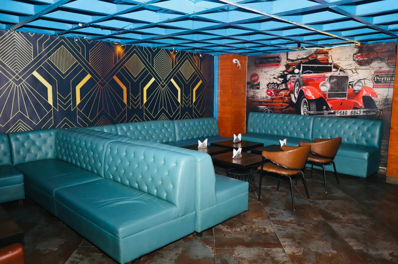 Seating Area of Chicane Club & Lounge