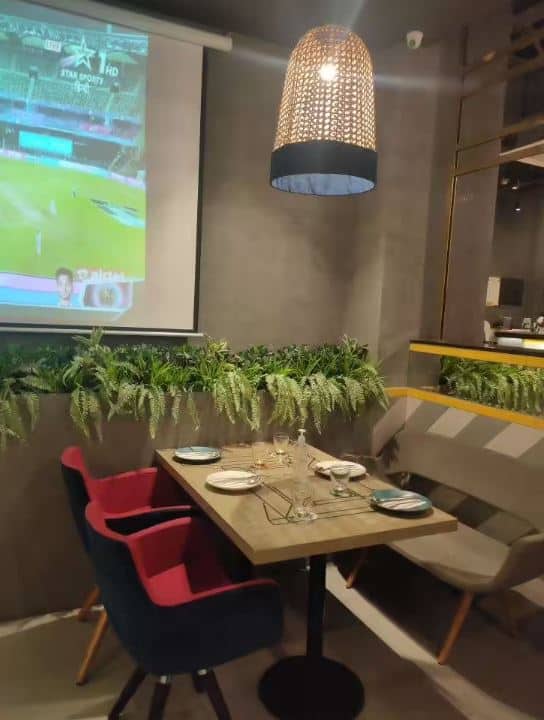 Seating Area of Dhansoo Cafe