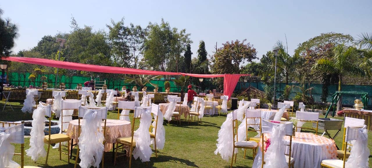 Seating Area of Gautam Farm