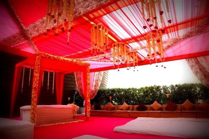 Seating Area of Lavita Palace